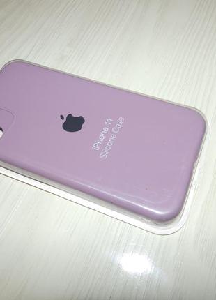 Чехол для iphone 11 silicone case full camera protection
