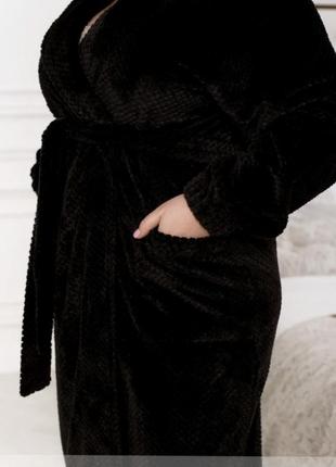Теплый и мягкий халат из турецкой махры 💕3 фото
