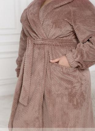Теплый и мягкий халат из турецкой махры 💕6 фото
