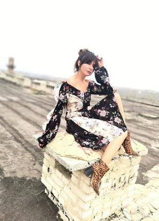 Шикарне плаття в стилі бохо 1283