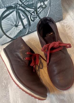 Ботинки ботинки clarks натуральная кожа3 фото