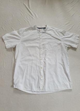 Льняная мужская рубашка