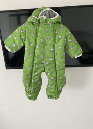 Красивый демисезонный комбинезон1 фото