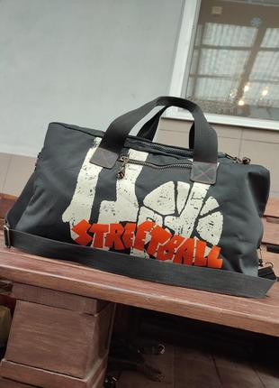 Рідкісна вінтажна сумка 90х adidas originals streetball баскетбольна спортивна сумка для тренувань для зали велика сумка для подорожей