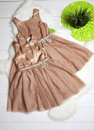 Гарненькі  фатинові сукні ф.нм в двох р-х в блискітках