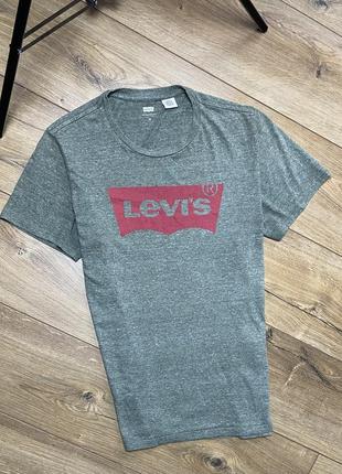 Футболка levis s-m big logo1 фото