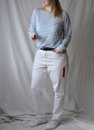 6857\260 плотные белые джинсы denim &amp; Co xxl