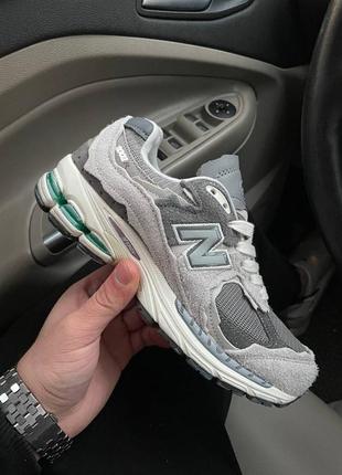 New balance 2002r protection pack rey cloud grey❤️37рр-45рр❤️жіночі кросівки нью баланс сірі, кроссовки нью баланс серые демисезонные7 фото