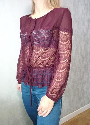 Гипюровая блузка