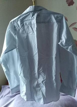 Рубашка белая, размер "м"2 фото