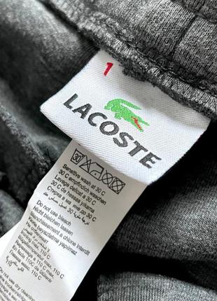 Весенний серый спортивный костюм lacoste с капюшоном весняний сірий спортивний костюм lacoste лакоста8 фото