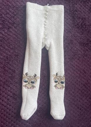 Дитячі колготки теплі