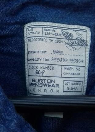 Рубашка  джинсовая burton3 фото