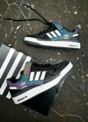 Кроссовки adidas forum •chameleon black