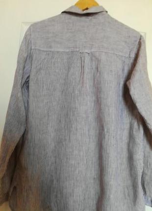 Рубашка женская 100% лен от marks spensercollechion2 фото
