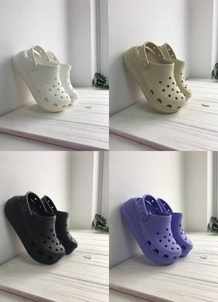 Сабо crocs classic crush clog оригінал сток 4