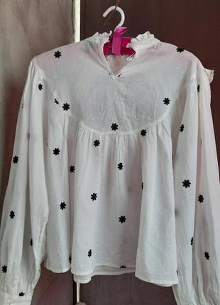 Шикарна вишита блуза2 фото