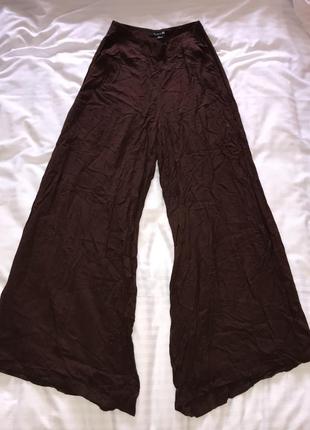 Штани розкльошені кльош висока посадка y2k grunge emo vintage high waist1 фото