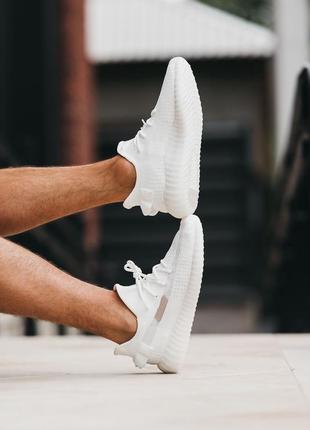 Мужские кроссовки adidas yeezy boost 350 v2 white 40-42-43-44-459 фото