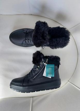 Зимние ботинки италия geox с мембраной7 фото