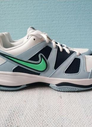 Женские кожаные кроссовки nike  city court vii  488136-111  сша оригинал9 фото