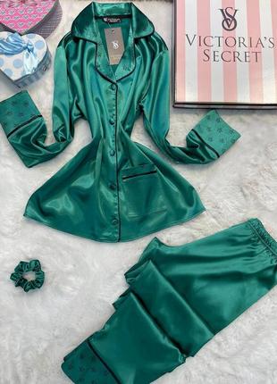 Стильна шовкова піжама під бренд