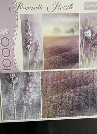 Пазл лаванда