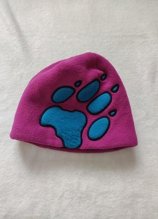 Зимова шапка jack wolfskin front paw hat kids