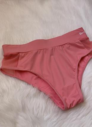 Классные спортивные купальные трусики в нежно - розовом цвете от usa pro2 фото