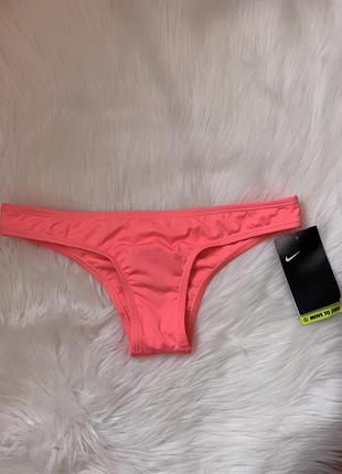 Новые спортивные купальные трусики в красивом розовом цвете от nike оригинал