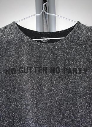 Футболка no glitter no party2 фото