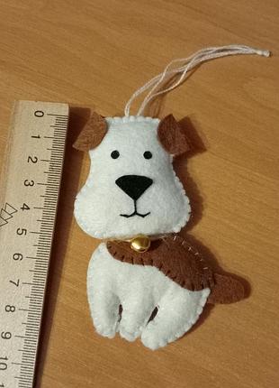 Игрушки из фетра. волк, лиса, медведь, собака 4