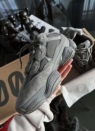 Кросівки чоловічі, жіночі adidas yeezy boost 500 granite premium, адідас ізі буст преміум2 фото