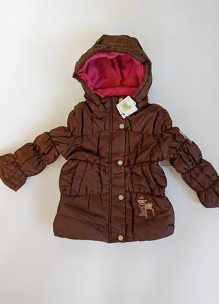 Lupilu курточка для девочки.брендовая одежда stock1 фото