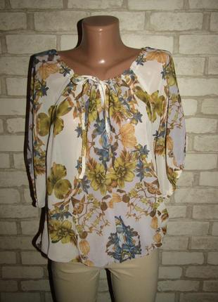 Тонка блуза накидка с-м vila