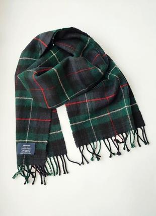 Натуральний шарф johnstons, made in scotland, 100% lambswool шерсть.