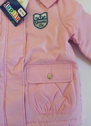 Lupilu курточка для девочек.брендовая одежда stock3 фото