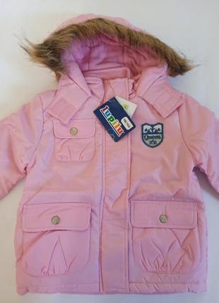 Lupilu курточка для девочек.брендовая одежда stock2 фото