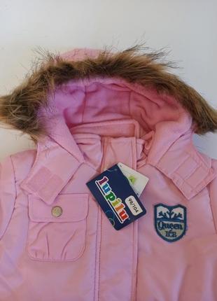 Lupilu курточка для девочек.брендовая одежда stock5 фото