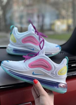 Жіночі кросівки nike air max 720 white colors знижка sale | smb