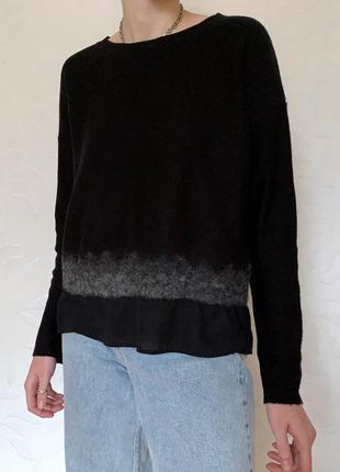 Черный свитер topshop2 фото