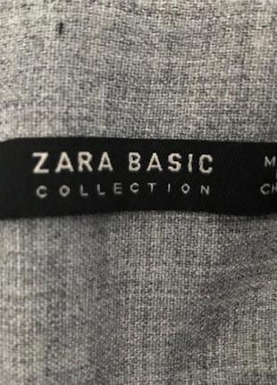 Крутые стильные серые брюки бананы от zara, размер м3 фото