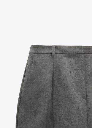 Шорты-юбка low rise zara 7