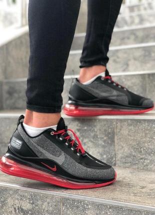 Мужские кроссовки nike air max 720 grey red скидка sale  ⁇  smb