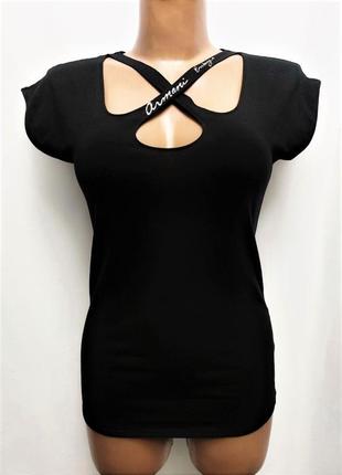 Armani exchange футболка  топ /7636/