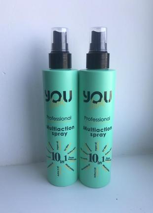 Мультиспрей мгновенного действия 10 в 1 you look professional spray 10 in 1, 100 мл1 фото