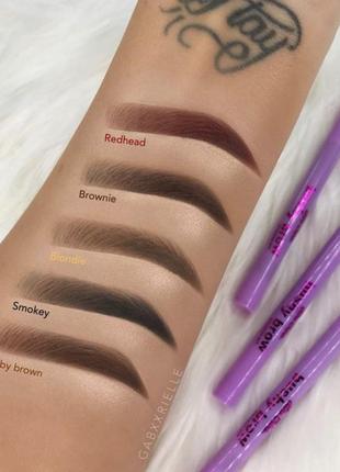 Маркер для брів lime crime bushy brow pen