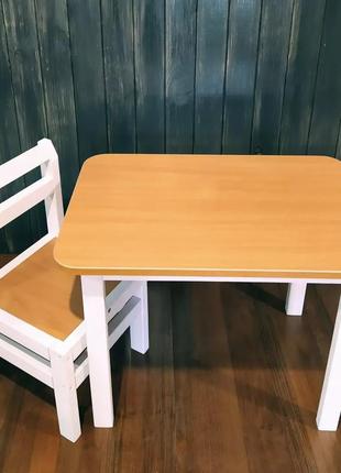 Детский стол и стул
