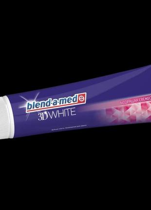 Зубная паста blend-a-med 3d white бодрящая свежесть