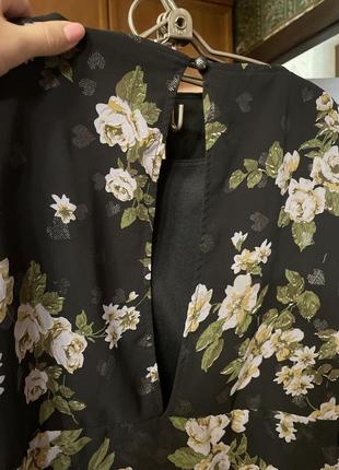 Шифоновая блузка в цветочный принт от nasty gal4 фото